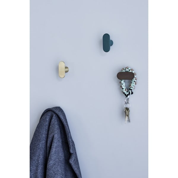 Aranyszínű fali fém akasztó Piccolo – Hübsch-image-1