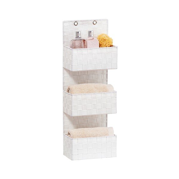 Adria fehér fürdőszobai rendszerező, 3 rekesszel - Wenko-image-2