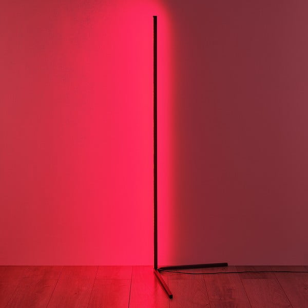 Fekete LED állólámpa (magasság 141 cm) Level – Reality-image-2