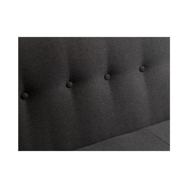 Marget sötétszürke háromszemélyes kanapé - Custom Form-image-1