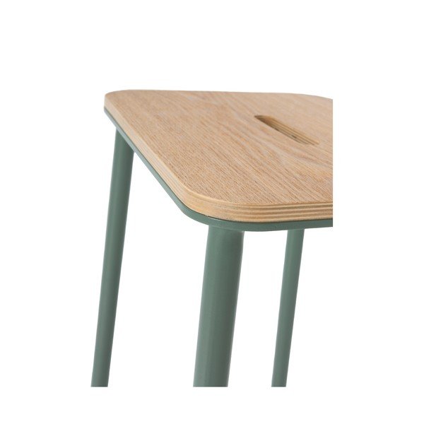 Zöld bárszék szett 2 db-os (ülésmagasság 65 cm) Abba – Marckeric-image-4