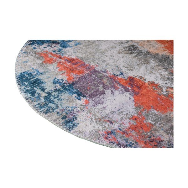 Kék-narancssárga mosható szőnyeg 80x120 cm – Vitaus-image-2