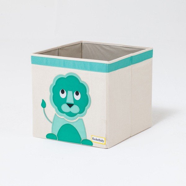 Textil gyerek tárolódoboz Eddy the Lion - Rocket Baby-image-3