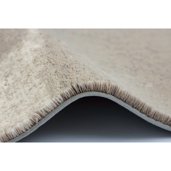 Szürkésbézs gyapjú szőnyeg 133x190 cm Agnus Pavement – Agnella-image-2