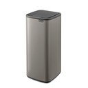 Szürke acél érintésre nyíló szemetes 30 l Bo Touch – Brabantia