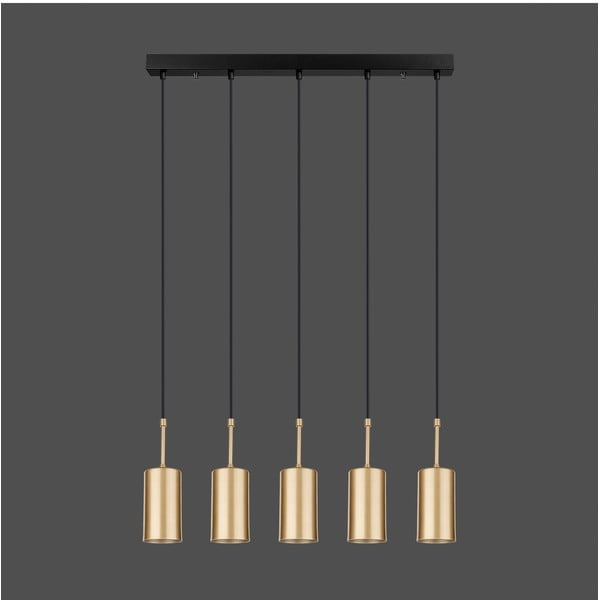 Geo aranyszínű függőlámpa, magasság 120 cm - Squid Lighting-image-1