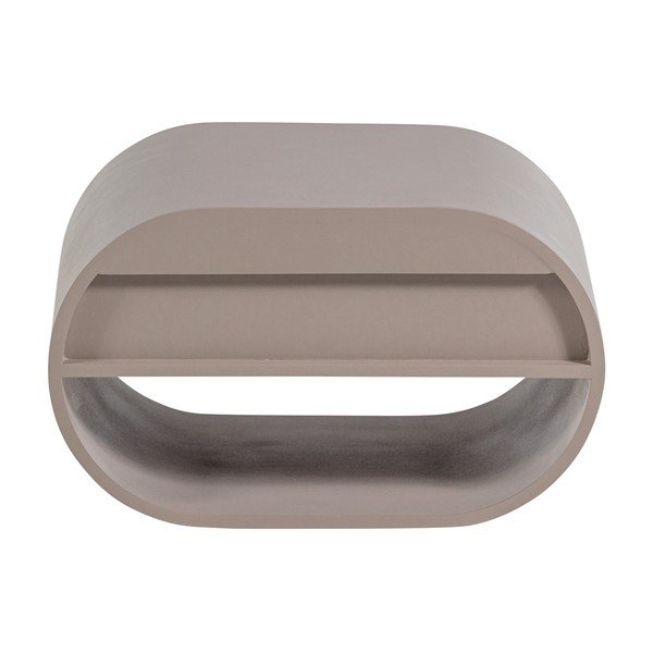 Szürkésbézs többszintes fali polc 39 cm Momo – WOOOD-image-3