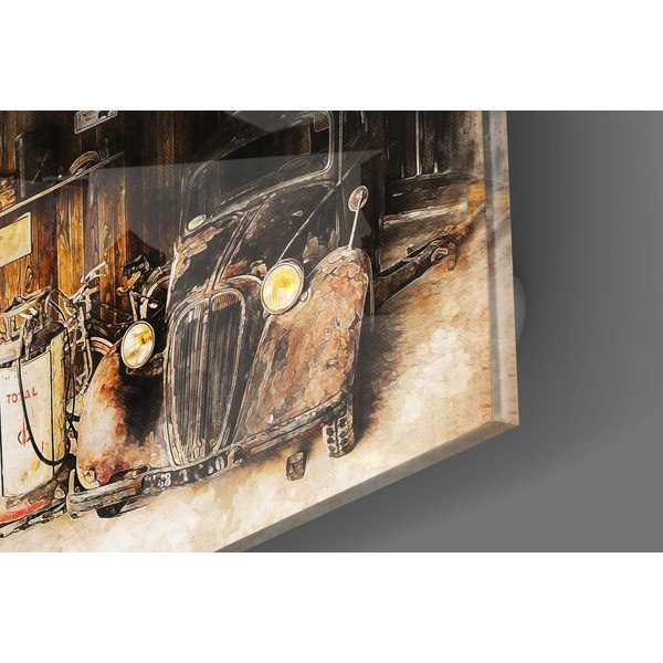 Old Car üvegezett kép - Insigne-image-2