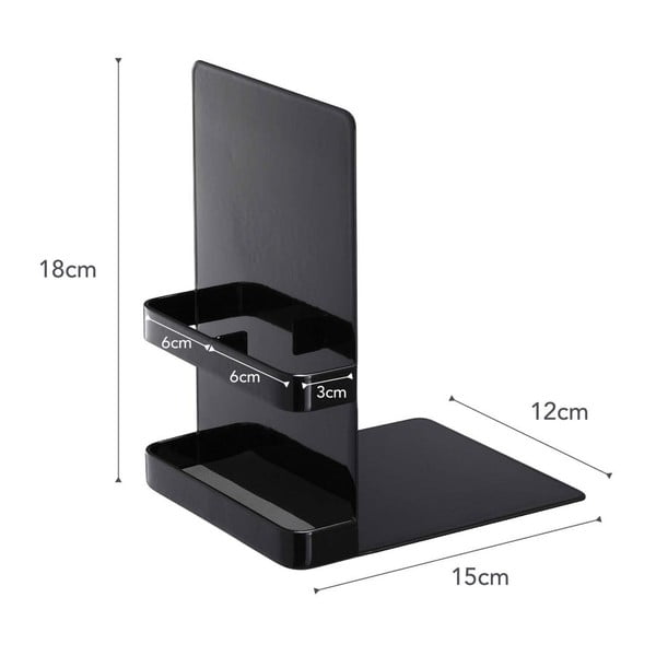 Tower fekete könyvtámasz - YAMAZAKI-image-3