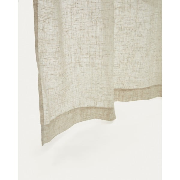 Bézs függöny 140x260 cm Mahina – Kave Home-image-3