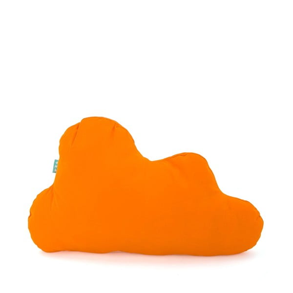 Nube Orange narancssárga pamut kispárna, 60 x 40 cm - Mr. Fox