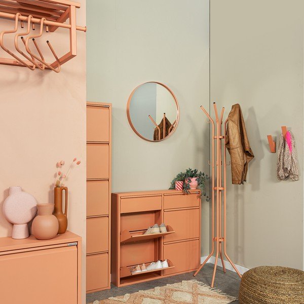 Lazacszínű fém fogas ø 40x170 cm Jessy – Spinder Design-image-4