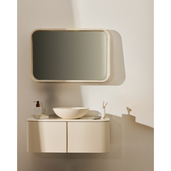 Fali tükör 90x60 cm Salaya – Kave Home-image-1