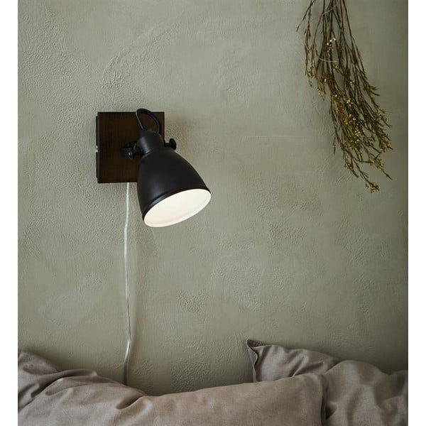 Native fekete fali lámpa, magasság 18,5 cm - Markslöjd-image-2