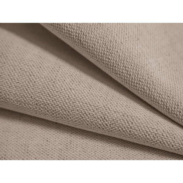 Világosbarna kárpitozott ágyneműtartós-ágytámla nélkül franciaágy ágyráccsal 140x200 cm Susan – Micadoni -image-4