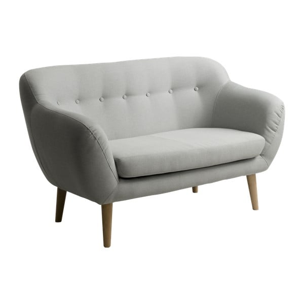 Marget világos szürke kétszemélyes kanapé - Custom Form
