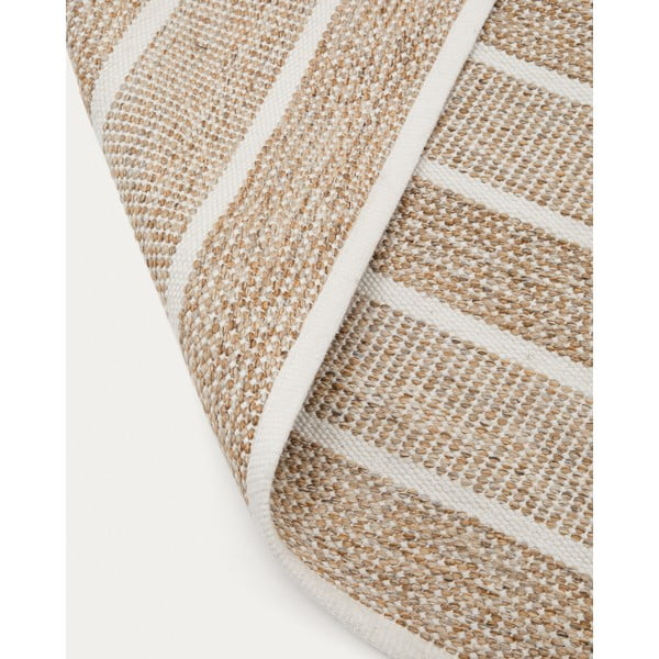 Bézs kültéri szőnyeg újrahasznosított szálakból 200x300 cm Desni – Kave Home-image-1