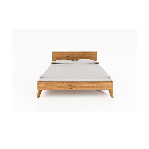 Tölgyfa franciaágy 160x200 cm Greg 1 - The Beds-image-2