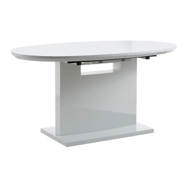 Courtney fehér bővíthető étkezőasztal, 160 x 90 cm - Støraa