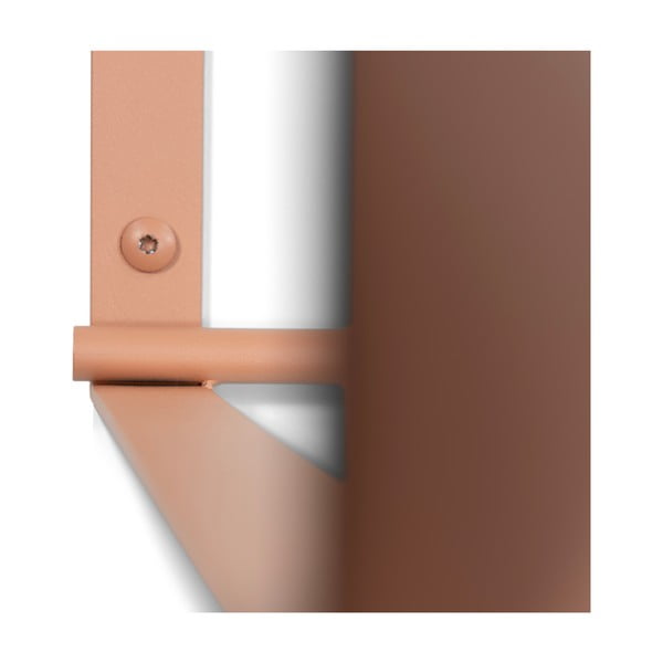 Lazacszínű fém fali fogas polccal 100 cm Rex – Spinder Design-image-4