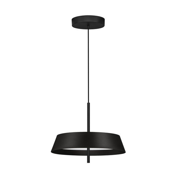 Matt fekete alumínium LED dimmelhető függőlámpa ø 45 cm Velio – Nova Luce