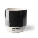 Fekete kerámia bögre 175 ml Cortado Black 419 – Pantone