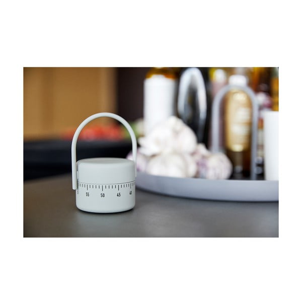 Singles szürke analóg konyhai időmérő - Zone-image-4