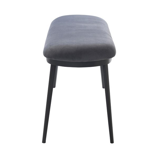 Szürke bársony pad Gain – Unique Furniture-image-3