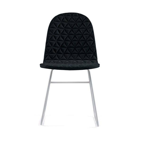 Mannequin V Triangle fekete szék fém lábakkal - Iker