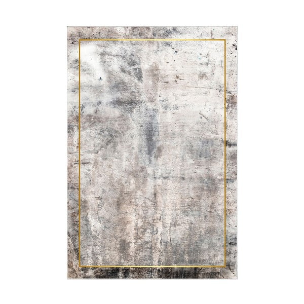 Szürke-barna fürdőszobai kilépő szett 2 db-os 60x100 cm – Foutastic-image-4