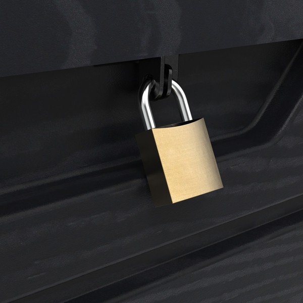 Sötétszürke kerti tárolódoboz Dolomiti – Toomax-image-3