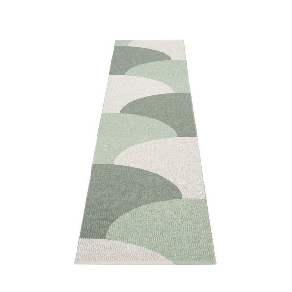 Zöld kültéri-beltéri futószőnyeg 70x270 cm Hill Army Misty Mint – Pappelina-image-2