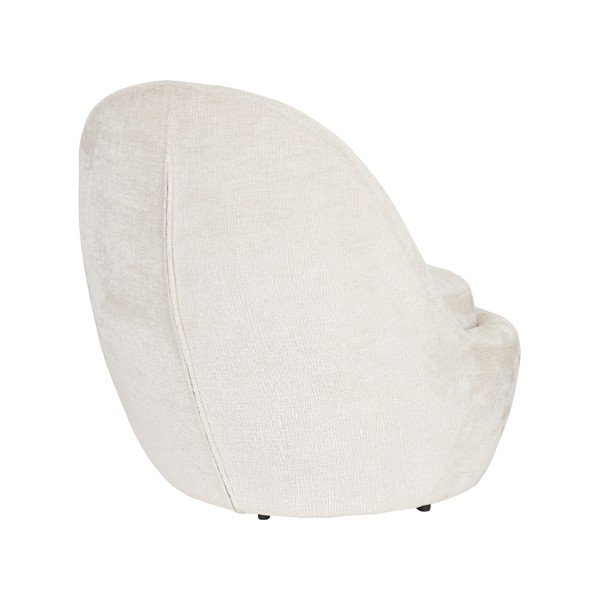 Krémszínű fotel Nash – White Label-image-4