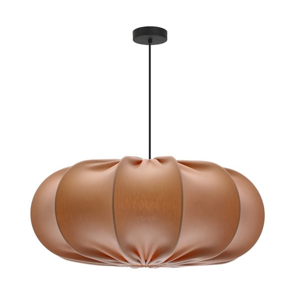 Bézs függőlámpa textil búrával ø 52 cm Cafee – Candellux Lighting-image-1
