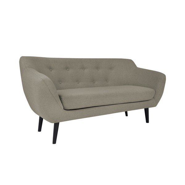 Piemont barna 2 személyes kanapé barna lábakkal - Mazzini Sofas-image-3