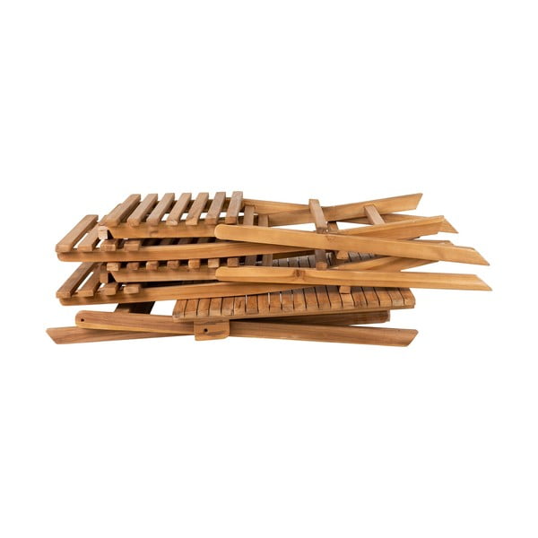 Natúr színű kétszemélyes kerti étkezőgarnitúra Cuenca – House Nordic-image-3