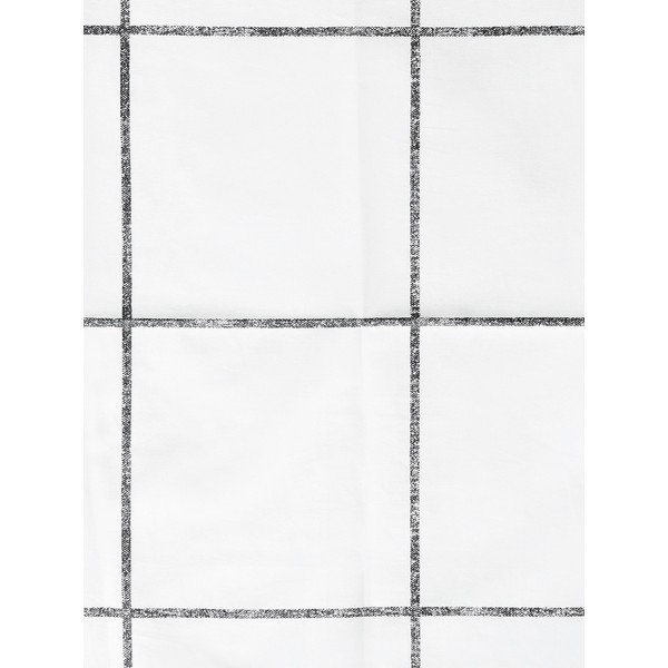 Juna fehér-fekete pamut egyszemélyes ágyneműhuzat, 135 x 200 cm - Westwing Collection-image-1