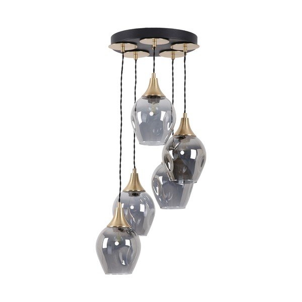 Függőlámpa üveg búrával ø 15 cm Marlo – Squid Lighting