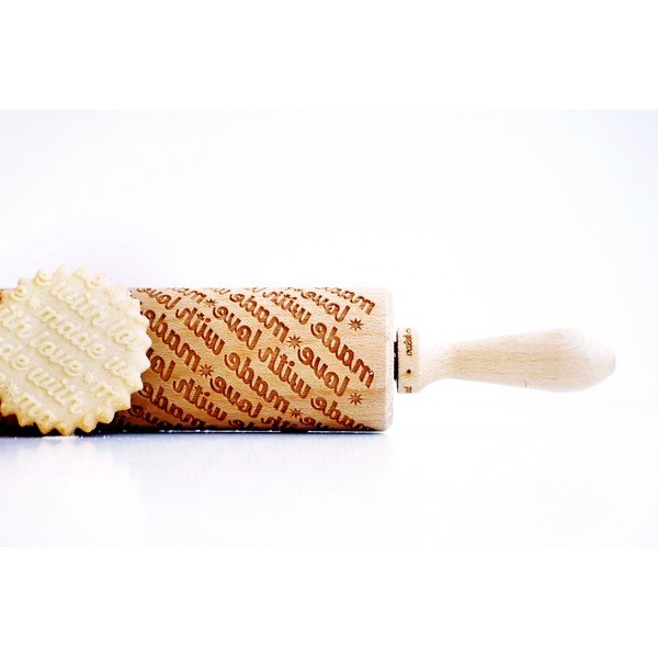 Made with Love fa mintás sodrófa - Valek-image-1