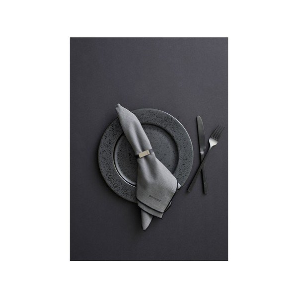 Bestik 16 db-os fekete rozsdamentes acél evőeszköz készlet - Bitz-image-3