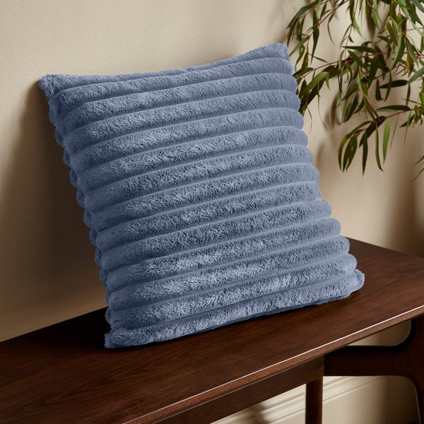 Mikroplüss díszpárna 45x45 cm Cosy Ribbed – Catherine Lansfield-image-1