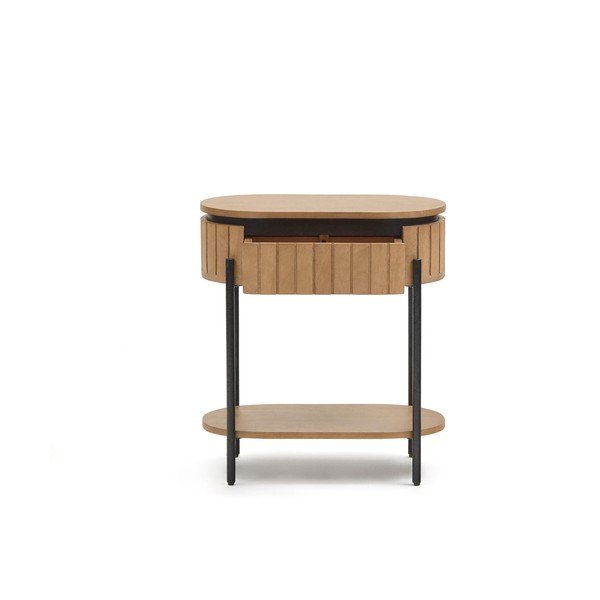 Mangófa éjjeliszekrény Licia - Kave Home-image-4