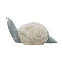 Világoszöld-krémszínű gyerek puff Mr. Snail – Lorena Canals