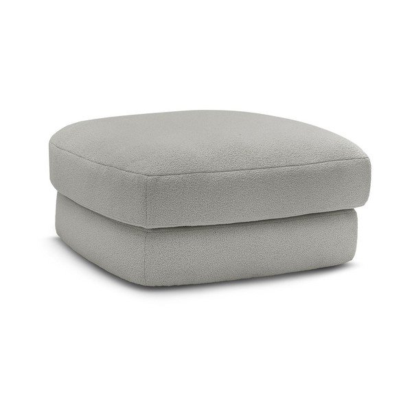 Világosszürke buklé lábtartó Leonore – Bobochic Paris