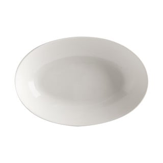Basic fehér porcelán mélytányér, 25 x 17 cm - Maxwell & Williams