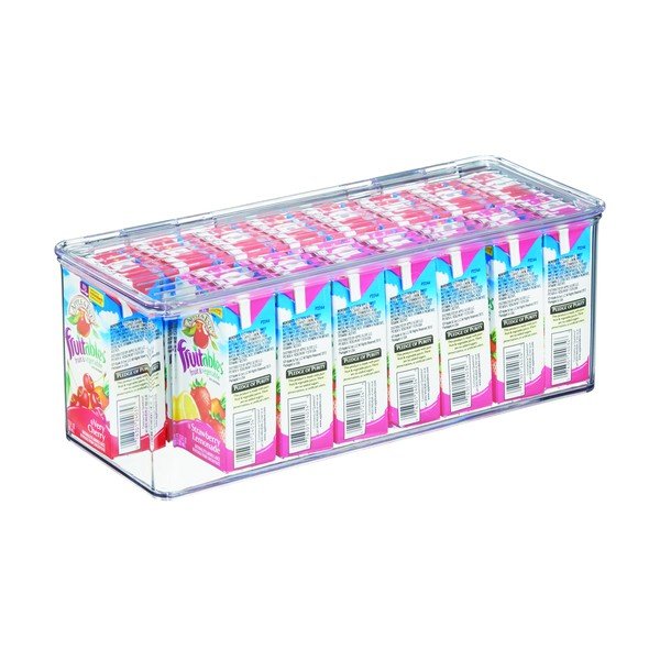 Átlátszó egymásra pakolható doboz, 15 x 34 cm - iDesign-image-4