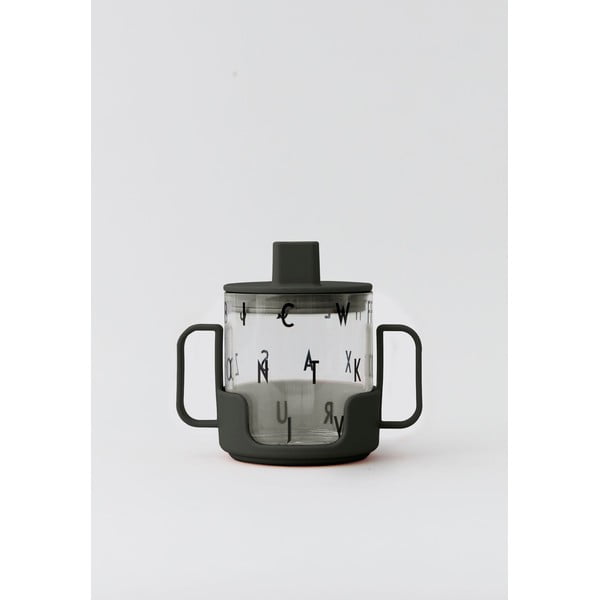 Fekete fogantyú gyerekbögréhez - Design Letters-image-1