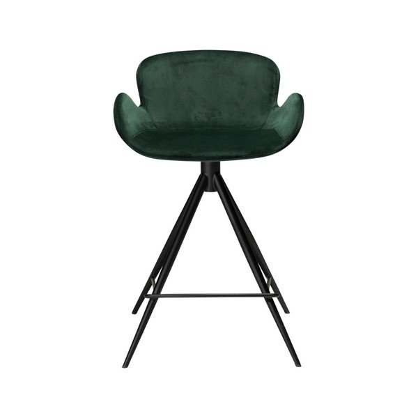 Gaia Velvet sötétzöld bárszék, magasság 87 cm - DAN–FORM Denmark-image-1