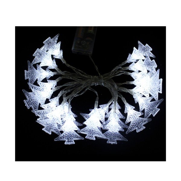 Pino fehér LED fényfüzér, 20 izzó - Unimasa