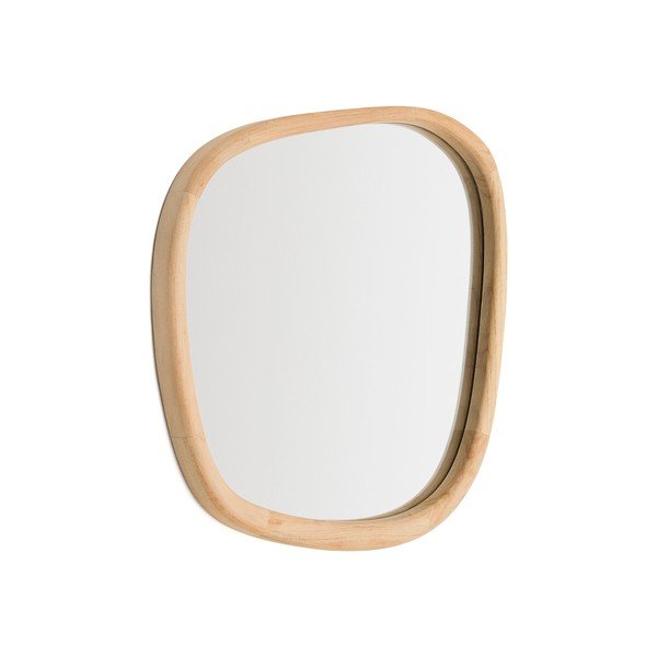 Fali tükör tömörfa kerettel 45,5x47 cm Alura – Kave Home-image-2